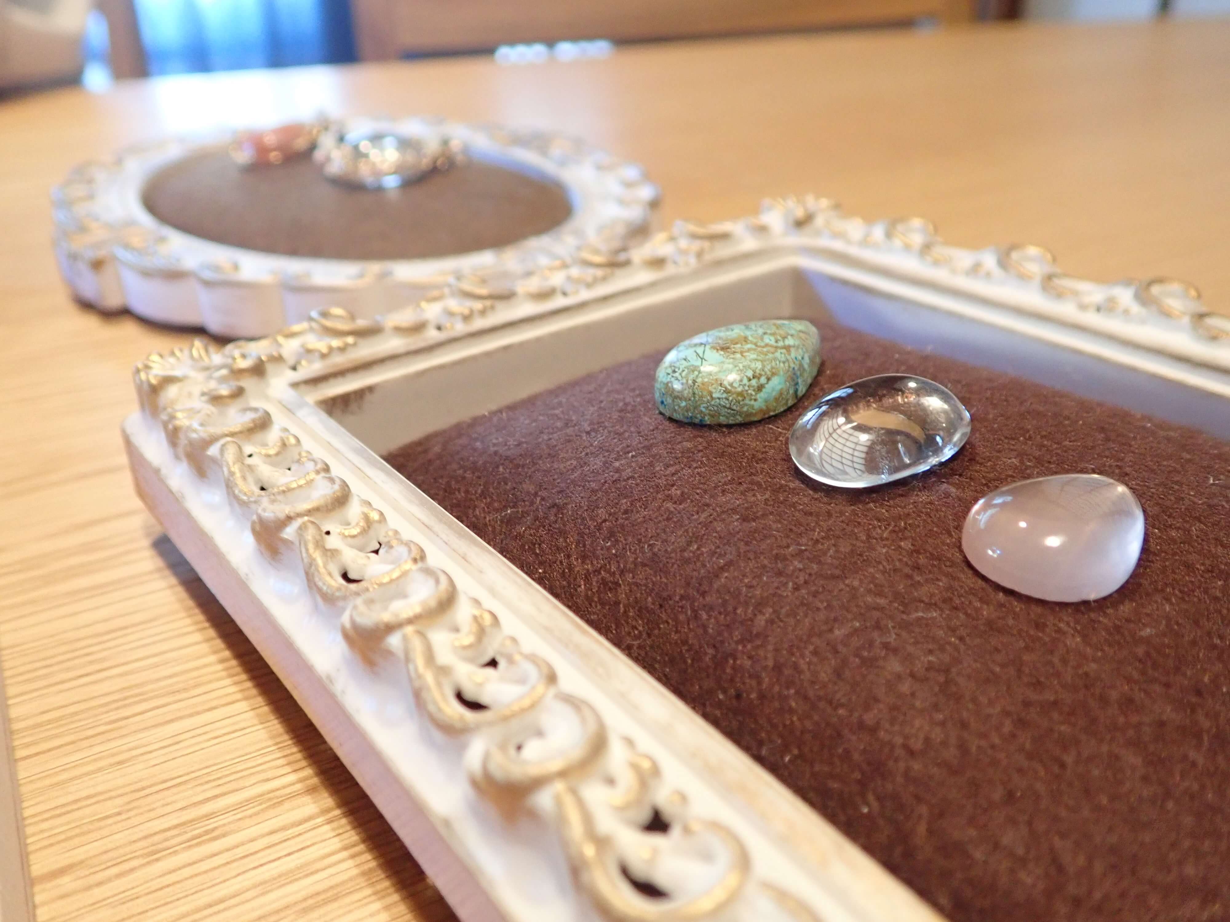 体験レッスンで作成のペンダントトップの写真